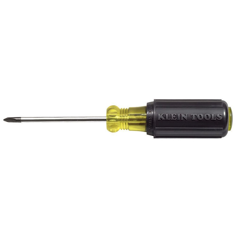 Klein Tools 80031 Screwdriver Set, Made in USA, 5-Piece Kit Includes 2 Slotted, 2 Phillips and 1 Square Tip Screwdriver, Cushion Grip Comfort
