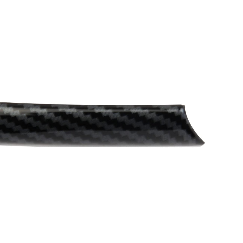 Korlot Carbon Fiber Outlook Steering Wheel Interior Cover Trim Accessories for GMC Yukon 2021-2024 for Sierra 1500 2500 3500 2019-2026