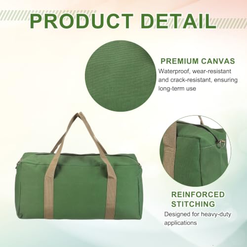 HARFINGTON Tool Bag 20" Wide Mouth Tool Organizer Bag Multi-purpose 20 Inch