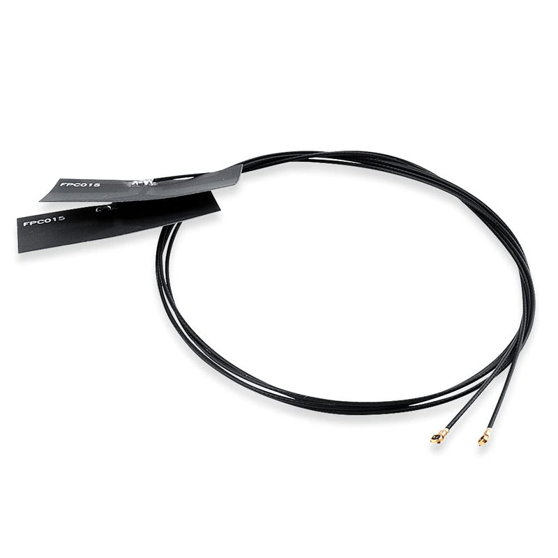 60cm/2ft 2pcs MHF4 IPEX WLAN Network Adapter PC Antenna for NGFF Intel 7260 8260 8265 9265 9260 9560 AX210 AX200NGW AX Killer M.2 IPEX4 Module Card 60cm MHF4 Antenna for NGFF/M.2 Module
