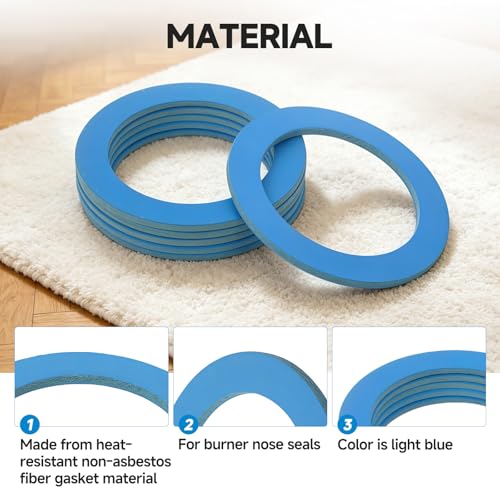 L24-15 Burner Nose Seal Gasket Compatible with Humphrey Gas Lights Parts