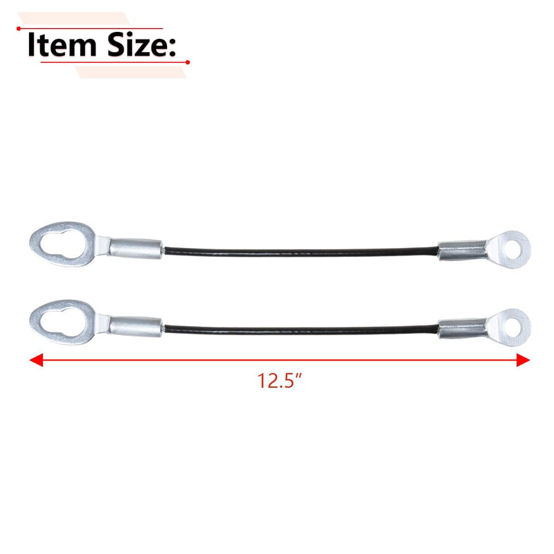 RLB-HILON Tailgate Cable Compatible with Toyota Tacoma 2005 2006 2007 2008 2009 2010 2011 2012 2013 2014 2015 Year, Lift Gate Support Straps Pickup
