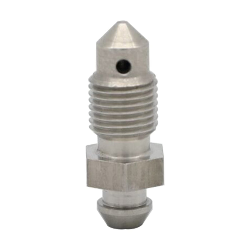 Stainless Steel M10x1.0 Metric Brake Bleed Nipple Screw Bleeder Fitting