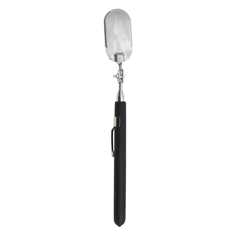Ullman Devices HTB-2T Oval Pocket Telescoping Inspection Mirror, 1" x 2" Mirror, 5-5/26" to 28-1/4" Handle