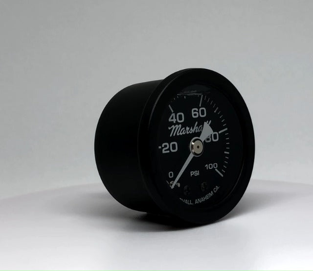 MSB00100 Liquid Filled Fuel/Oil Pressure Gauge Black