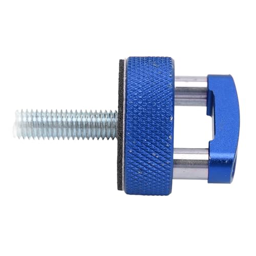 Billet Aluminum Hard Top Quick Removal Fastener Thumb Screw, 8 Pcs M8 1.25 Thread Integrated D Ring for Bronco 2dr 4dr 2021 Onwards (Blue)