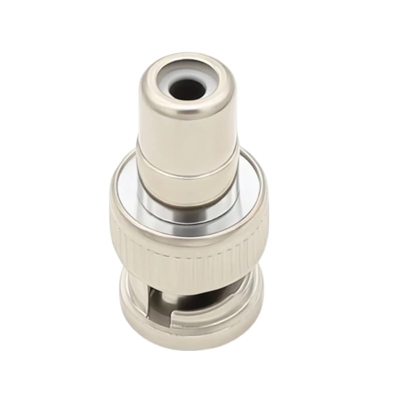 BNC to RCA Adapter 10-Pack RCA Female Plug to BNC Male Coaxial Connector | for CCTV Survelliance Camera system