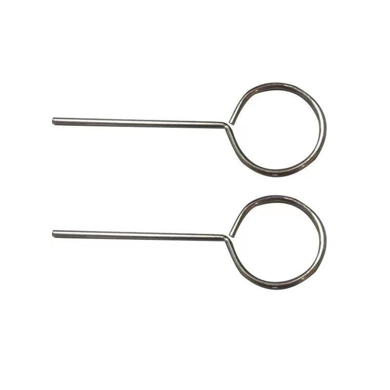 50Pcs Universal Metal SIM Card Ejector Tool Portable Phone Needle Removal Opener Compatible with All Smartphones Daily Phone Repair Accessories
