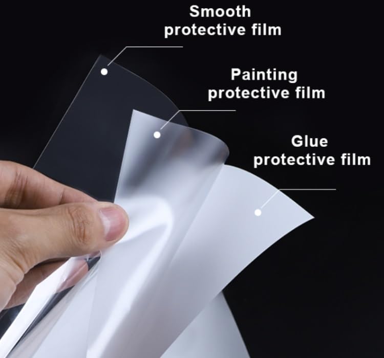 Roll Door Edge Guard Paint Protection Film 0.4" 1" 2" 4" 8" x 240" 5' to 33 Yd, 8mil Impact Areas Scratches Chips Debris Clear Long-Lasting Resistant UV Gard (0.4 Inches x 5 YD) 0.4 Inches x 5 YD