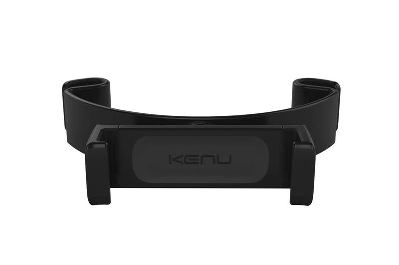 Kenu Airvue | Car Headrest Tablet Mount for iPad mini, iPad Air, iPad Pro, Galaxy Tablets, Android Tablets, Kindle Fires and Surface Pros Tablet Stand | Black