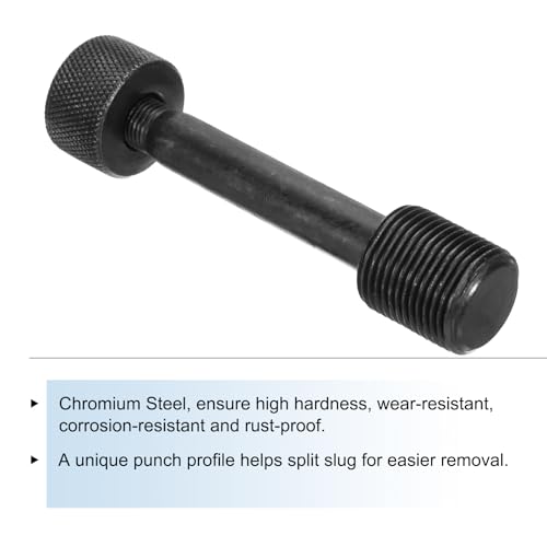 HARFINGTON Knockout Punch Draw Stud M20 x 1.5 M10 x 1 Thread Replacement Hydraulic Draw Stud with Lock Cap Punches Hole-Making Kit Available for Hydraulic Drivers