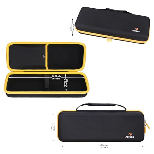 Aproca Case Compatible with DEWALT DCS356B DCS354B 20V MAX XR Oscillating Multi-Tool Cordless, Portable Hard Storage Bag for Accessories (Case Only)