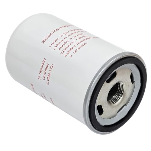 6.4334.1 Oil Separator Compatible with KAESER SX3/4/6/8 Screw Air Compressor Replacement Parts 6.4334.1/G1 6.4334.0