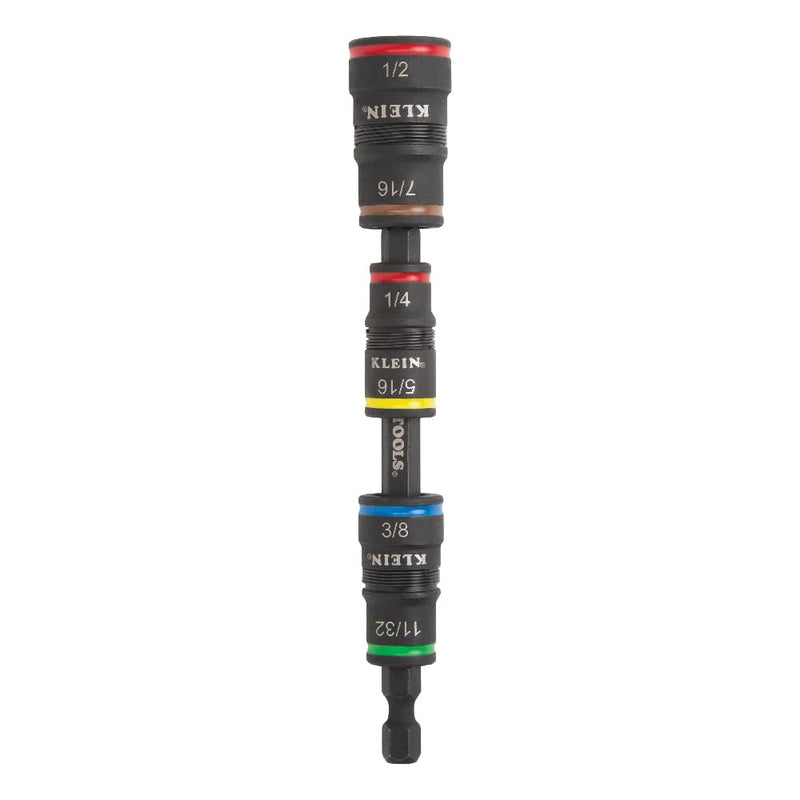Klein Tools 85517HD 2-Piece Impact Driver Set with 11-in-1 Screwdriver/Nut Driver and 7-in-1 Impact Flip Socket