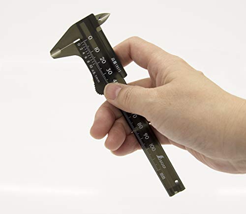 Shinwa Sokutei 19515 Plastic Calipers, 3.9 inches (100 mm) 100mm Single Item