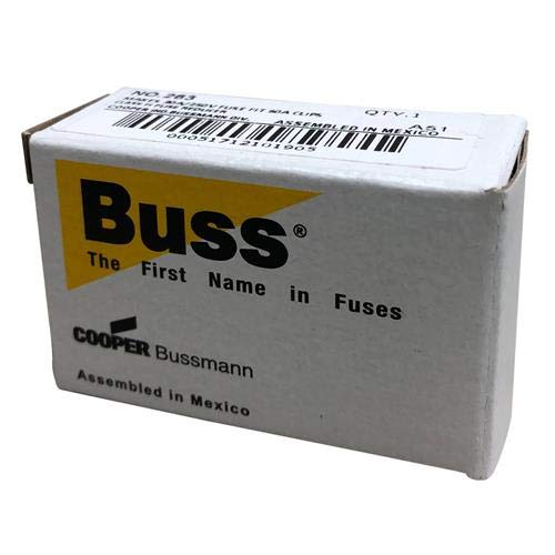Pack of (2) Cooper Bussmann NO 263 Number-263 Non Rejection Pair Cartridge Fuse Reducers