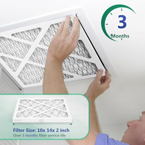 6 Pack Updated 10x14x2 Air Filter, pertain Merv 11 MPR1000 6-PACK