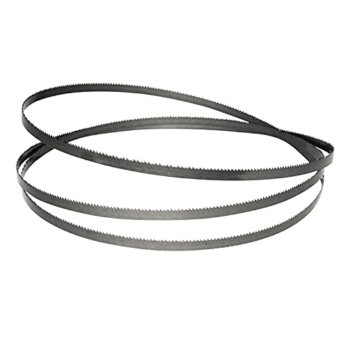 POWERTEC 70-1/2 Inch Bandsaw Blades Assortment for Woodworking, Band Saw Blades for Sears Craftsman 21400 and Rikon 10-305, 10-3061 10" Band Saw, 3PK (13606), Silver 70-1/2" Assorted, 3PK 70.5 inch Assortment (3PCs)