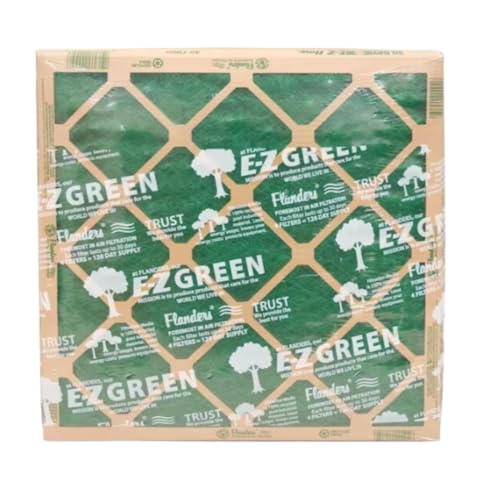 AAF Flanders (4 Pack) 18x18x1 Nested Glass MERV 1 Air Filter