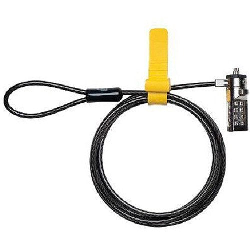 Kensington Combination Ultra Cable Lock for Laptops and Other Devices (K64675US),Silver