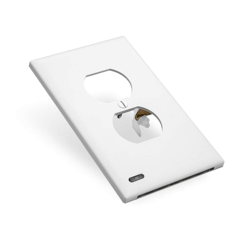 2 Pack - SnapPower GuideLight [For Duplex Outlets] - Replaces Plug-In Night Light - Electrical Receptacle Wall Plate With LED Night Lights - Auto On/Off Sensor - (Duplex, Light Almond)