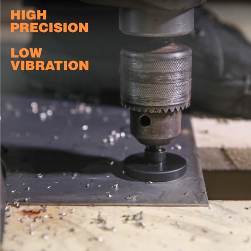 Tungsten Carbide Tipped Hole Cutter, 2-1/8 inch TCT Hole Saw, Oxided Coating with Tri-Flat Shank, 5mm Hole Depth Heavy Duty, for Stainless Steel, Mild Steel, Iron, Copper, Brass, Plastic 54mm | 2-1/8" Single Pack