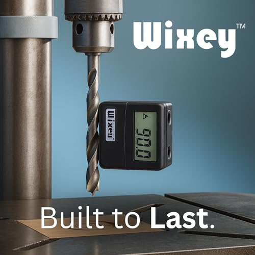 Wixey Digital Angle Gauge with Flip-Out Display & Magnetic Base