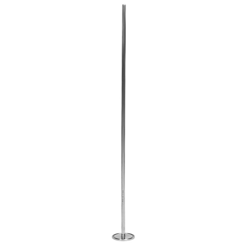 DERNORD 1.5 inch Tri Clamp Thermowell SS304 for Beer Fermenter Homebrew Solar Heater Boiler, 500mm Length