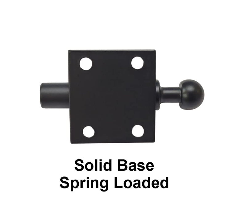 QCAA Solid Cast Brass Surface Bolt, Self-Locking Latch for Window & Door, Pull to Open, 2",Aged Classic Bronze, 1 Pack, Made in Taiwan Aged Classic Bronze