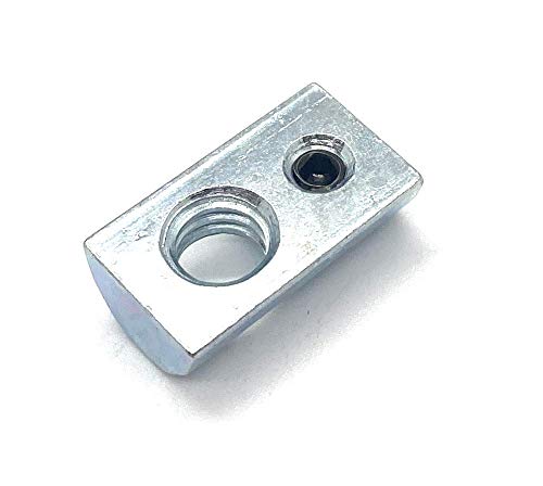 5/16-18 Roll-in T-Nut with Set Screw (24 pcs.) Compatible with 8020 3788, 15 Series Extrusion, 40 Series Extrusion, 1515, 1530, 4040, 4080
