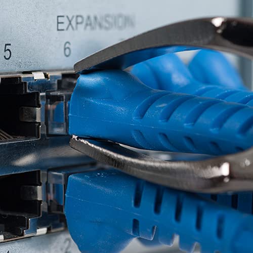 ICC RJ45 Keystone Connector and Patch Cord Removal Tool with Wide Flat Nose Jaws, Compatible with Ethernet and Fiber Optic Patch Cables, High-Density, Corrosion-Resistant, Ergonomic Handle