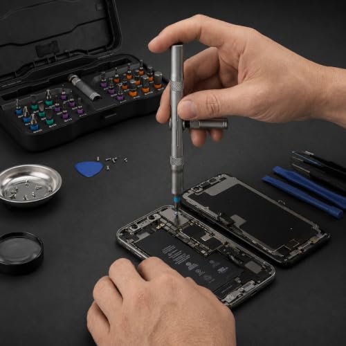 24-in-1 TOOLSONS Multi Tool Set, Ratchet Mini Precision Tool Kit with Multiple Bit Styles