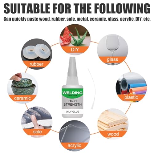 Welding High-Strength Oily Glue, Multifunctional, 3Pcs 3