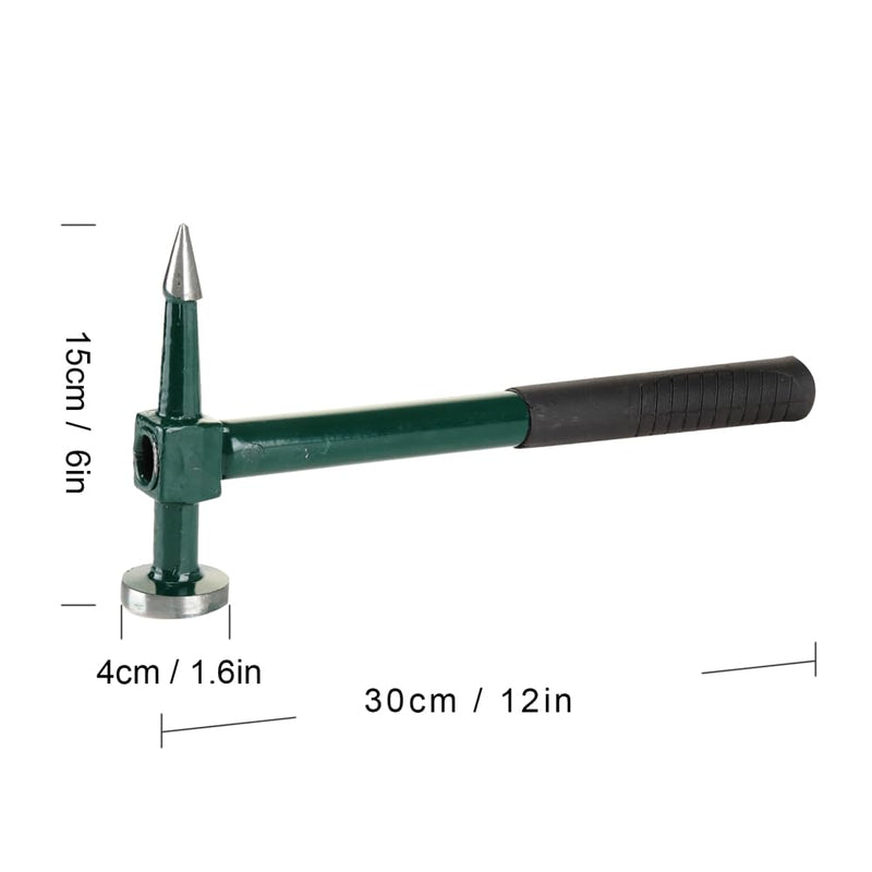 BinaryABC Sheet Metal Hammer,Auto Body Repair Tools Hammer,Auto Body Planishing Hammer,Car Restoration Tools,Auto Dent Removal Tool