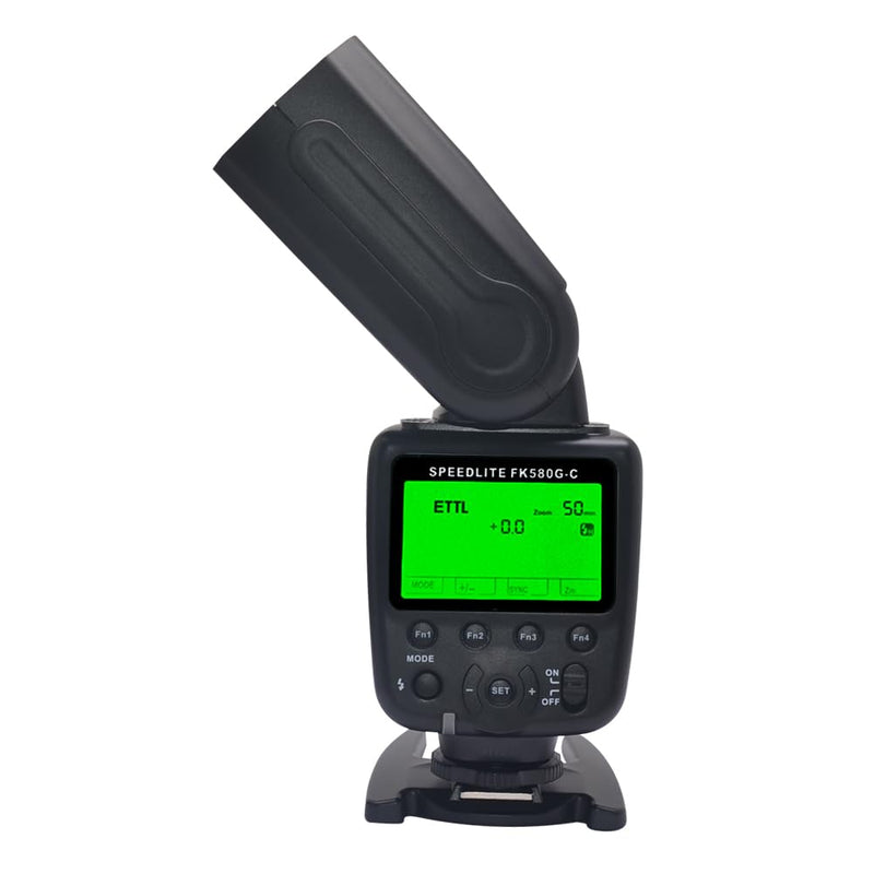 Mcoplus FK580G-C TTL Flash Speedlite 1/8000 HSS GN58 for Canon EOS R RP R5 R6 R7 R8 R10 Cameras