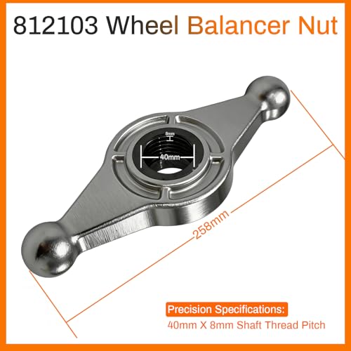 Wheel Balancer Hub Wing Nut Compatible with Hunter DSP Series