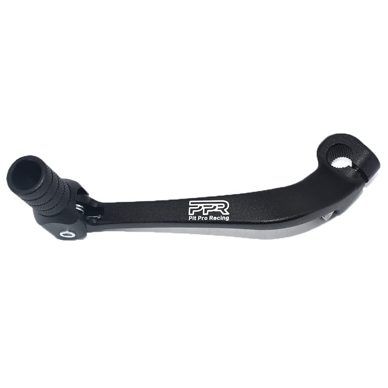 Gear Shift Lever, CNC Rod Alloy Aluminium Gear Shifter Lever Fits for Motorcycle BSE CRF 110 Apollo TTR 125 Motorcycle 50cc 110cc 250cc Dirt Pit Bike Black