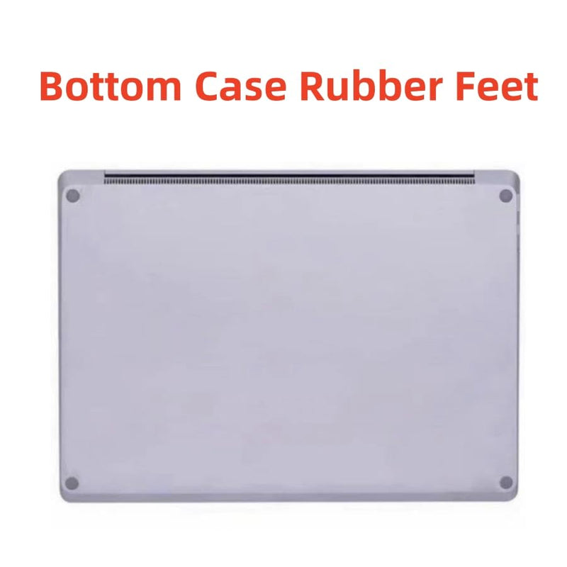 Laptop Bottom Case Rubber Feet Mat Replacement for Surface Laptop 1 2 1769 1872 Laptop Bottom Cover Rubber Foot Pad Grey