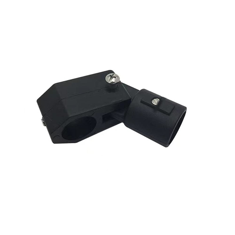 12Pcs Boat 3 Bow Bimini Top Fittings Hardware Set Black Nylon Combo Bimini Top Hardware 7/8 inch Tubing