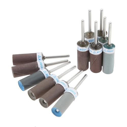 dophee 30PCS Sanding Drums Bits with 1/8" Shank for Rotary Tool