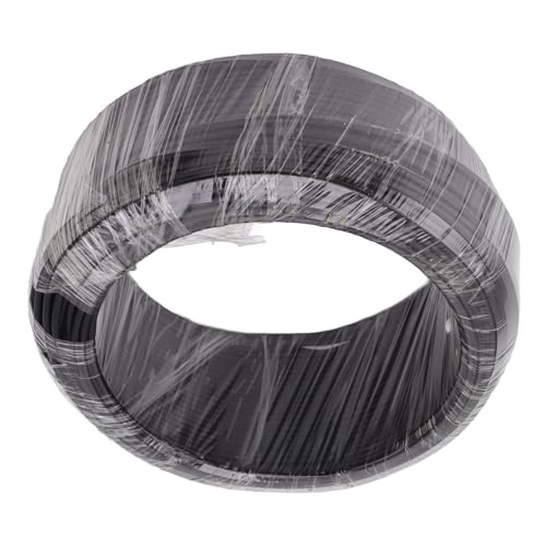 FOSA Bonsai Training Wire, Premium Aluminum Anodized Bonsai Wire for Shaping and Holding Branches, Rustproof Black 5.0mm Thick 500g Roll for Garden Horticulture