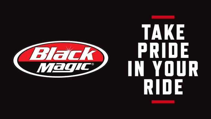 Black Magic 5072647 Tire Wet Gel, 16 oz - Thick Clinging Formula Sticks to Tires to Produce Minimal Sling and a Glossy Shine 16 oz.