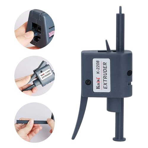 K2208 Solder Paste Dispenser with 1.3mm Nozzle Handheld Extruder for Flux Glue Dispensing Precision PCB Repair and Electronics Soldering Tool