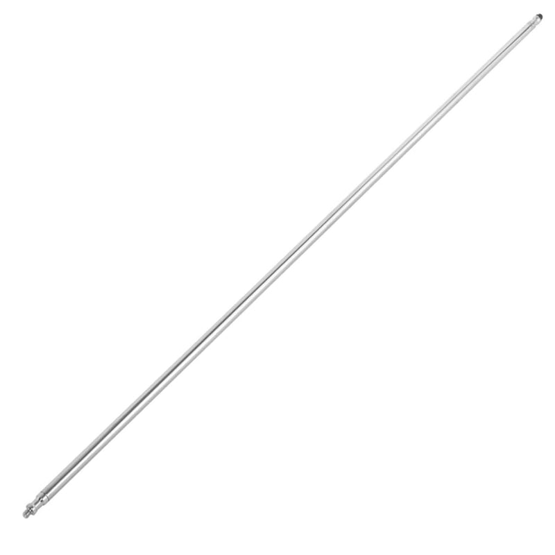 50 inch/128cm Extension Crossbar Boom Arm, Stainless Steel Holding Grip Arm with 1/4" & 3/8" Interfaces Thread for Heavy Duty C Stand, Light Stand and Other Equipment for Studio Photography