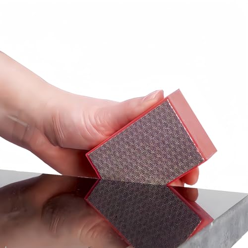 Electroplated Diamond Sanding Blocks 60 Grit V20 Polishing Grinding Hand Pads Block For Granite Marble Glass Stone