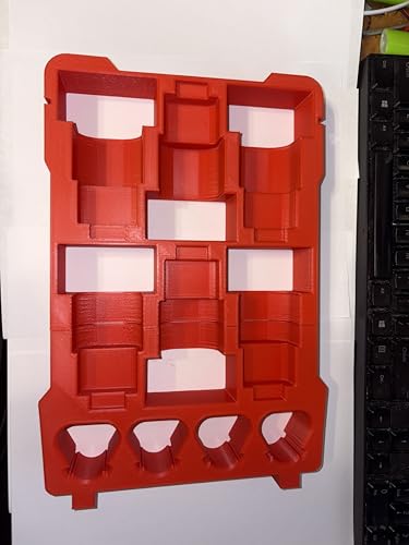 Packout Compact Insert For Milwaukee M12 Batteries CP & XC Compact Organizer Tool Accessory
