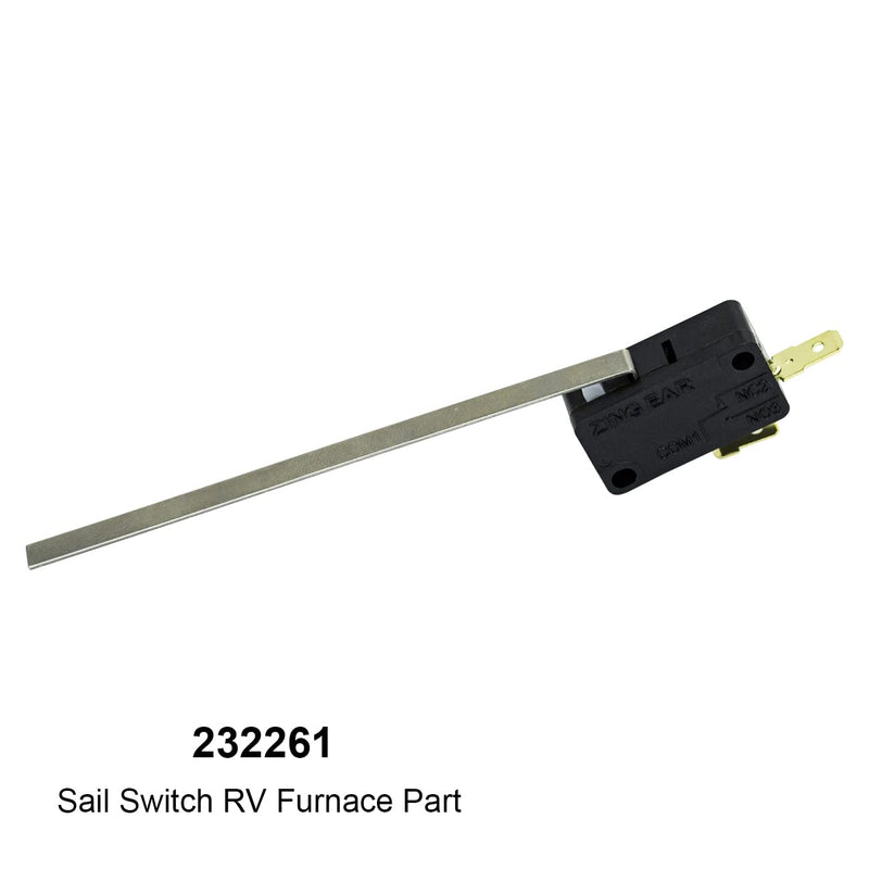 232261 Sail Switch Replacement,Low Air Flow Sail Switch Compatible with Suburban SF Series RV Furnace Heater 233382 525003 232261 1 Pack