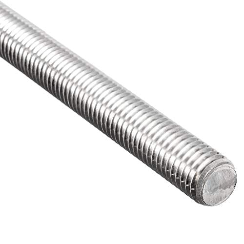 2pcs M12 x 250mm Fully Threaded Rod, 304 Stainless Steel Long Threaded Screw,Right Hand Threads for Anchor Bolts,Clamps,Hangers and U-Bolts M12x250mm