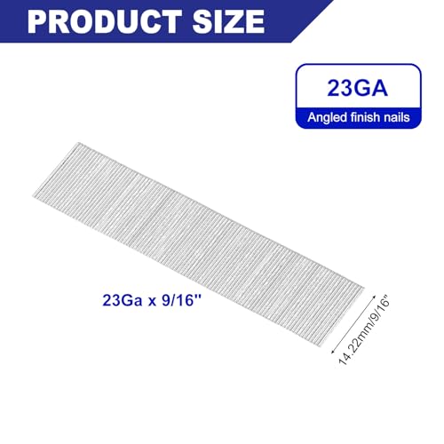 uxcell 10000pcs 23 Gauge Headless Pins Nails Stainless Steel 9/16" Length 1inch 10000