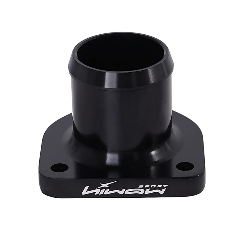 Billet Aluminum Thermostat Housing for 1999.5-2003 Ford Powerstroke 7.3L Thermostat Housing with Leak Proof Seal Black
